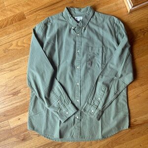 Men’s GAP NWT Oxford Shirt - XL - Sage Green